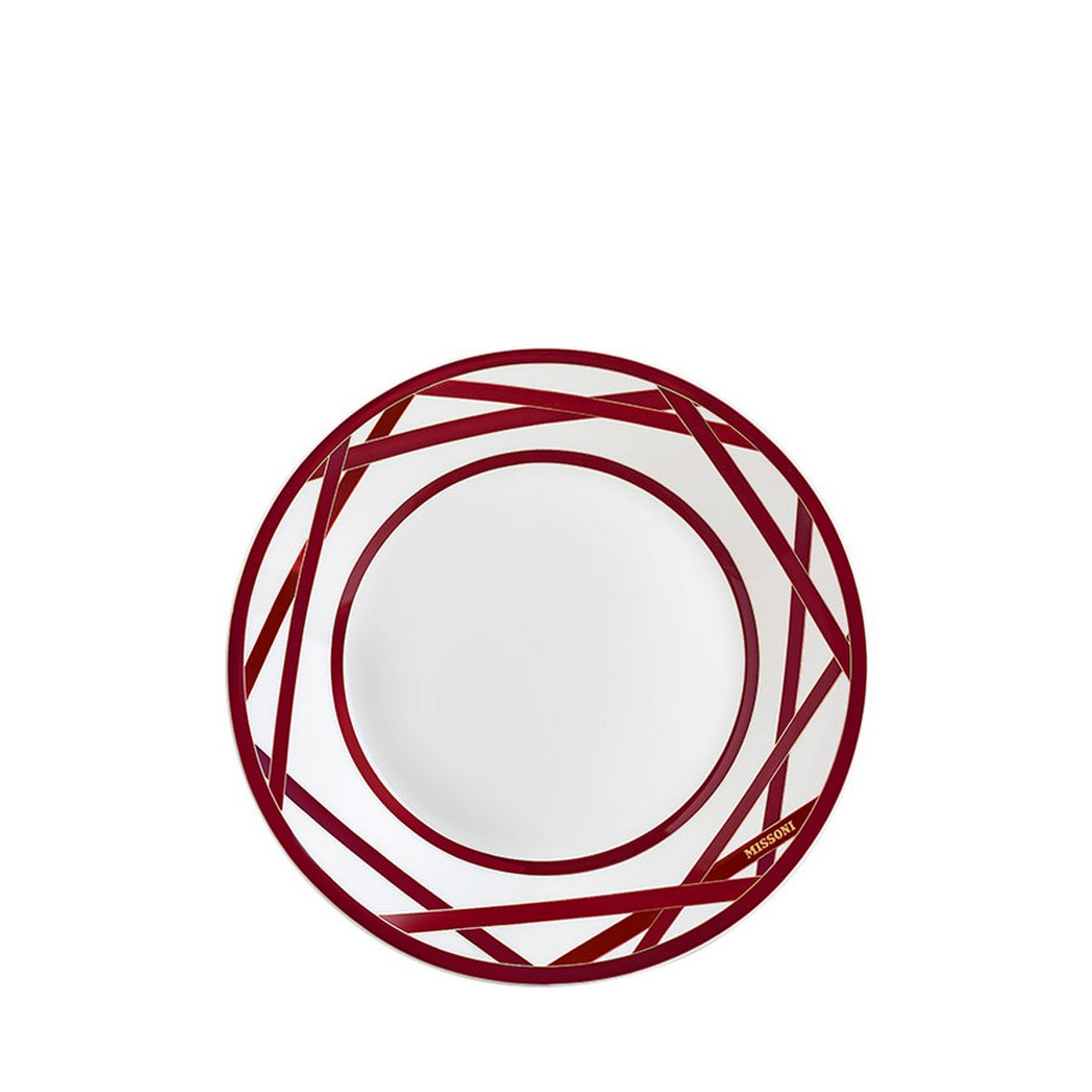Nastri Bordo Çukur Tabak 22 cm