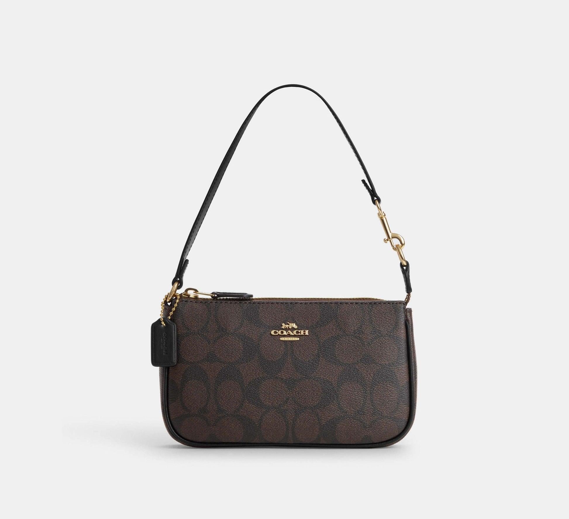 Coach Monogram Bar Siyah/ Kahve