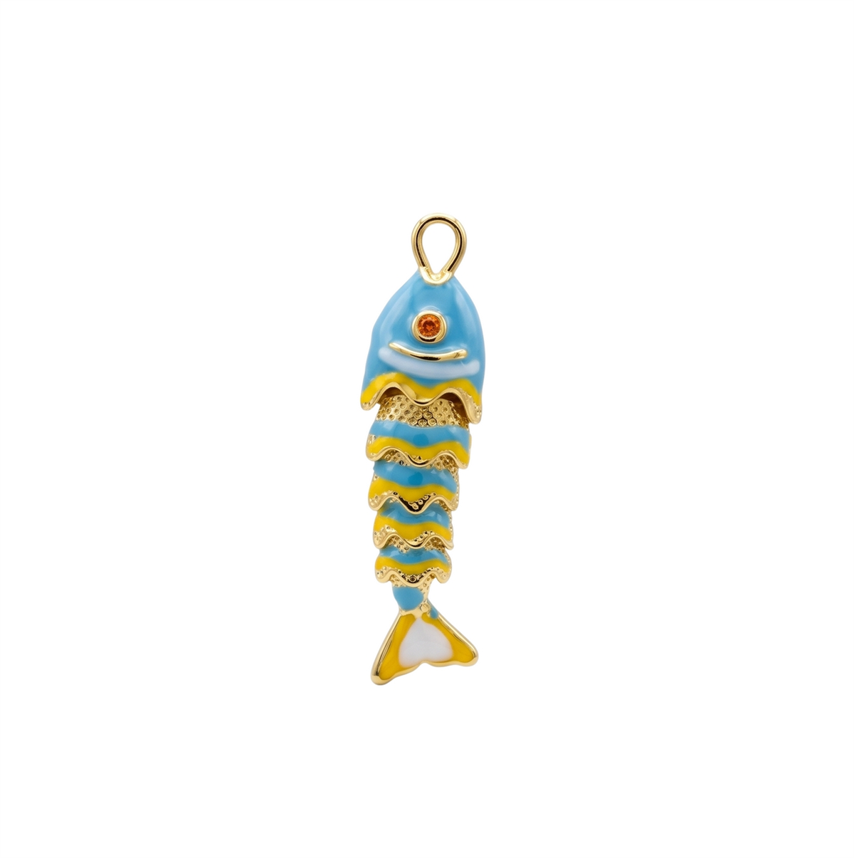Blue Snapper Charm