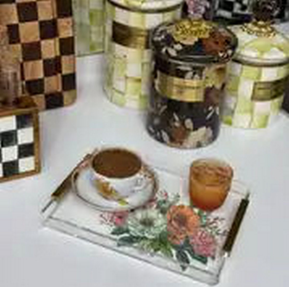 Bahar Buketi 6lı Bardak Matı