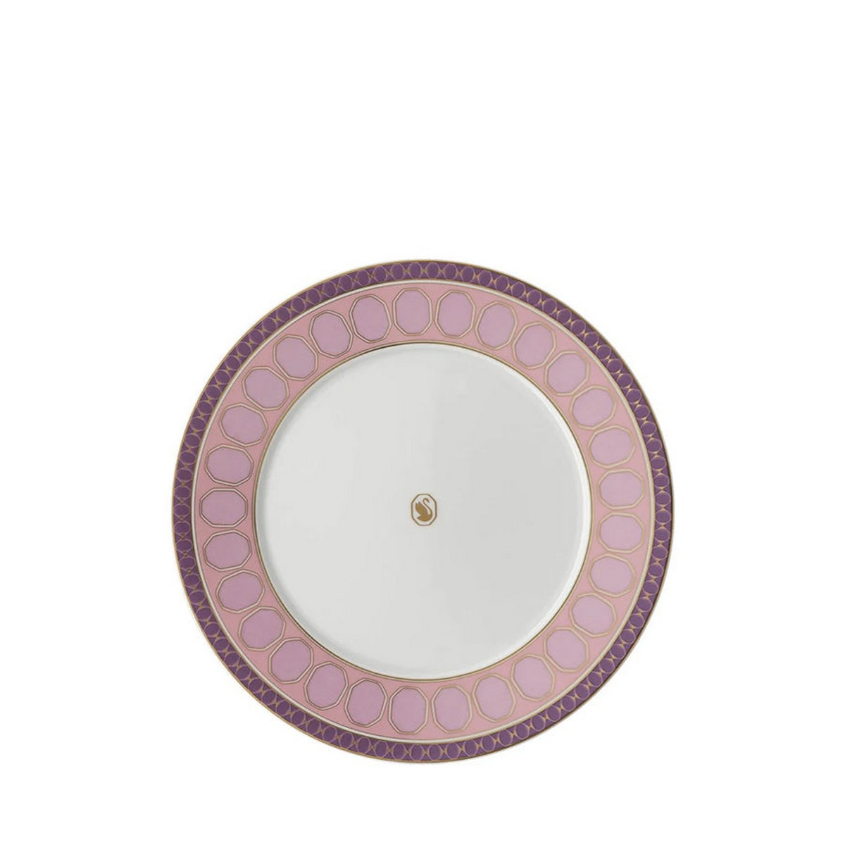 Signum Rose Pembe Porselen Pasta Tabağı 23 cm