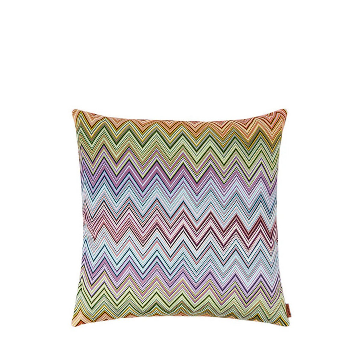 Jarris 156 Kırmızı Çok Renkli Zigzag Desenli Dekoratif Yastık 40 x 40 cm