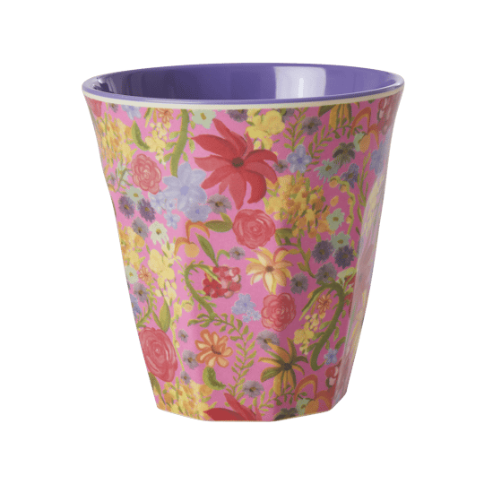 Melamin Bardak- Swedish Flower