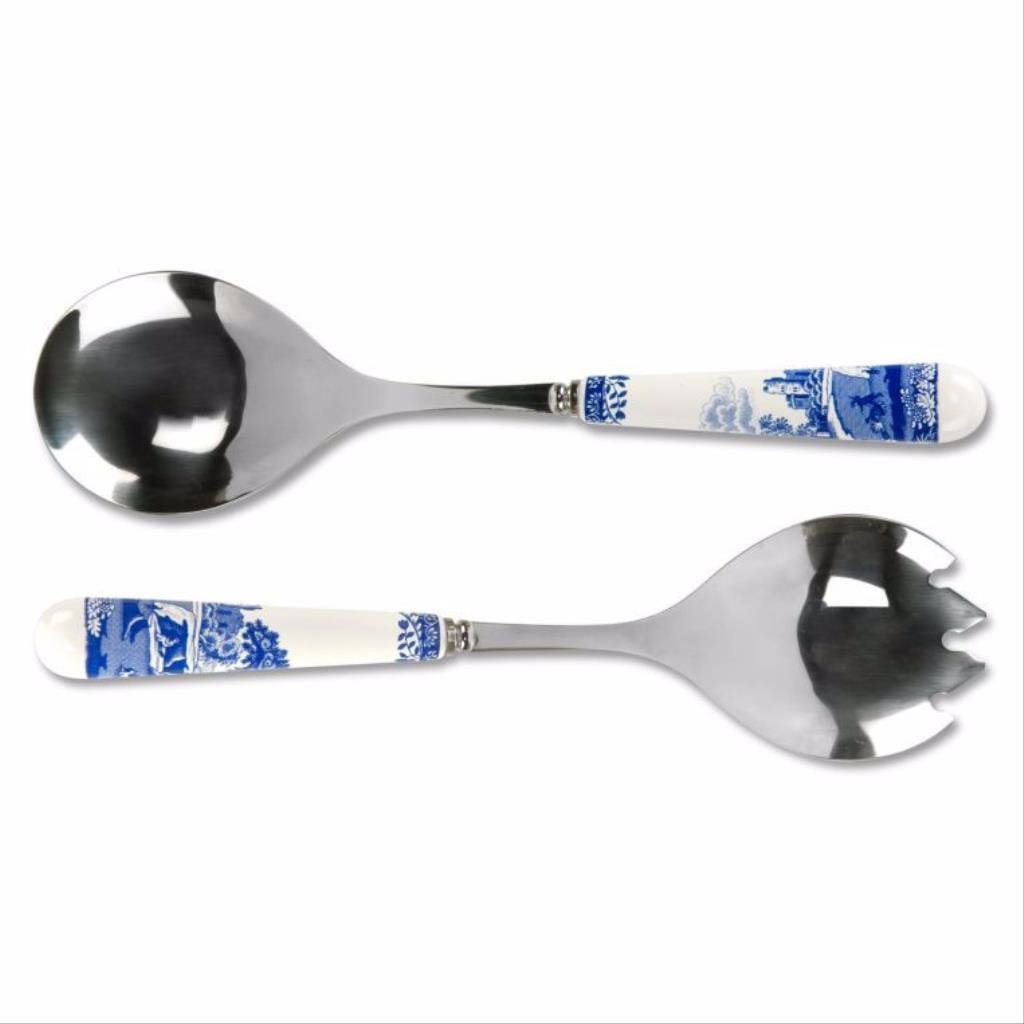 Spode Blue Italian Salata Servis Kaşıkları 
