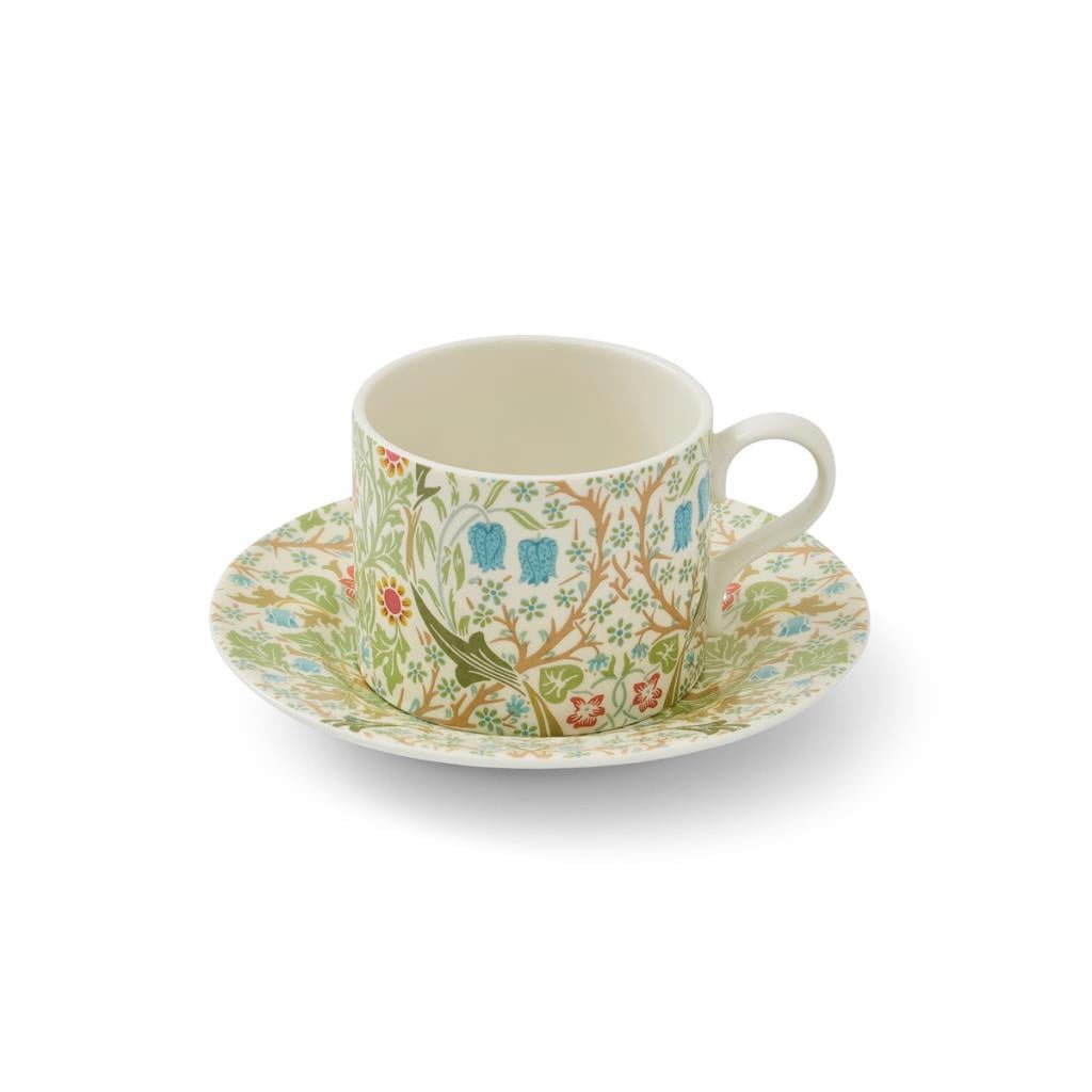 Spode Morris& Co Blackthorn Çay Fincanı + Tabağı