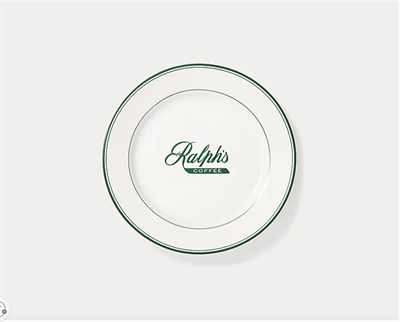 Ralph's Coffee Dessert Plate 