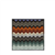 Giacomo 165 Yeşil Çok Renkli Zigzag Desenli El Havlusu