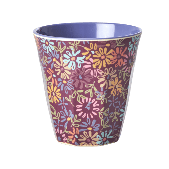 Melamin Bardak- Vintage Flower