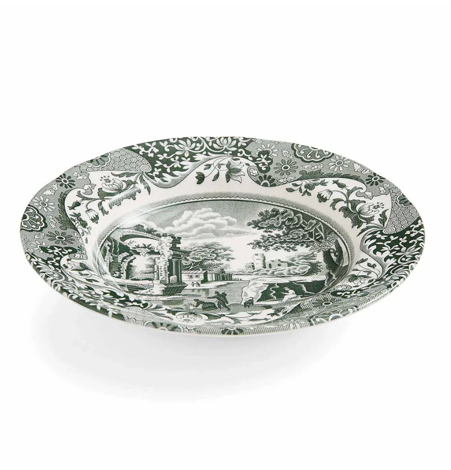 Spode Heritage Green Italian Çorba Tabağı