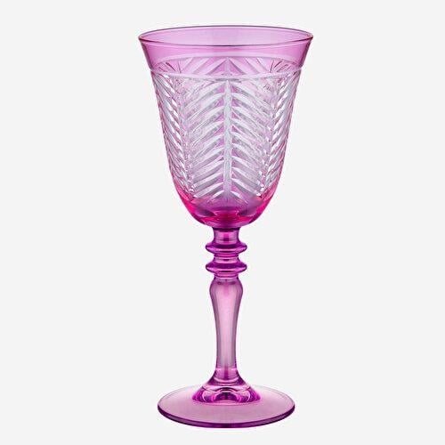 Chiara Alessi Lanza Pembe Cam Kadeh 270 Ml