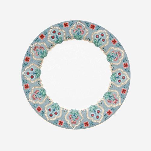 Pip Studio Flower Festival Mavi Porselen Kahvaltı Tabağı 21 Cm