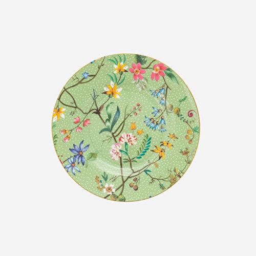 Pip Studio Jolie Yeşil Porselen Petit Four Tabağı 12 Cm