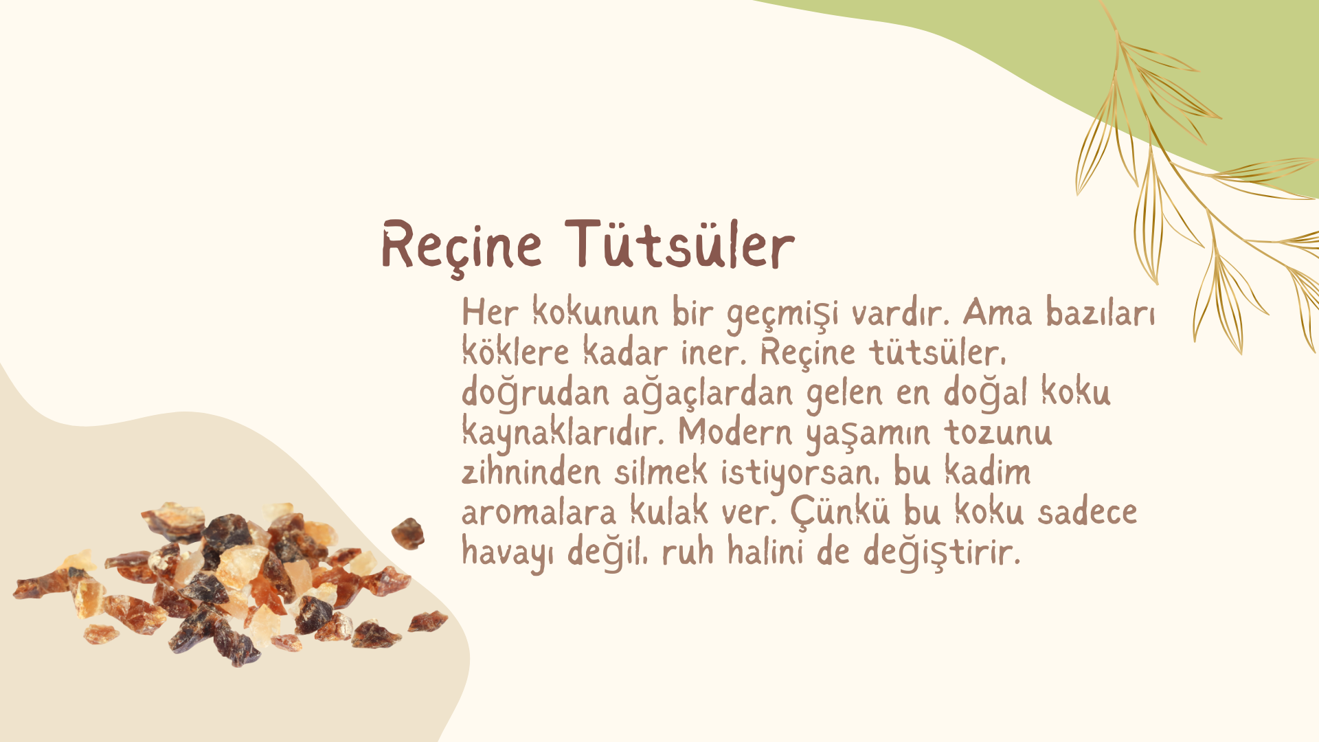 Reçine Tütsü