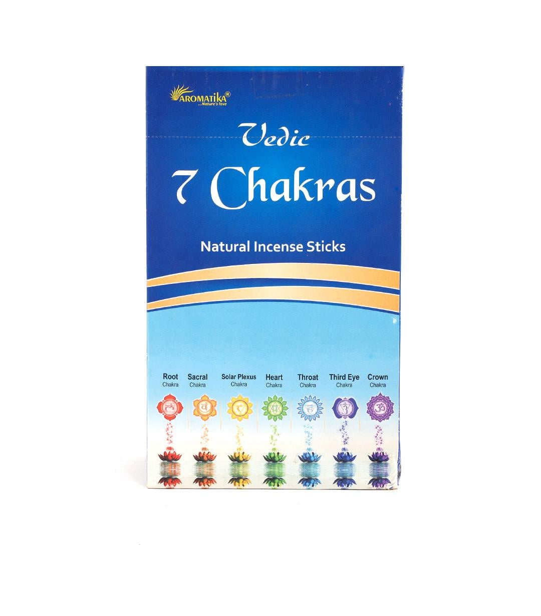 Aromatika 7 Chakras Vedic Çubuk Tütsü