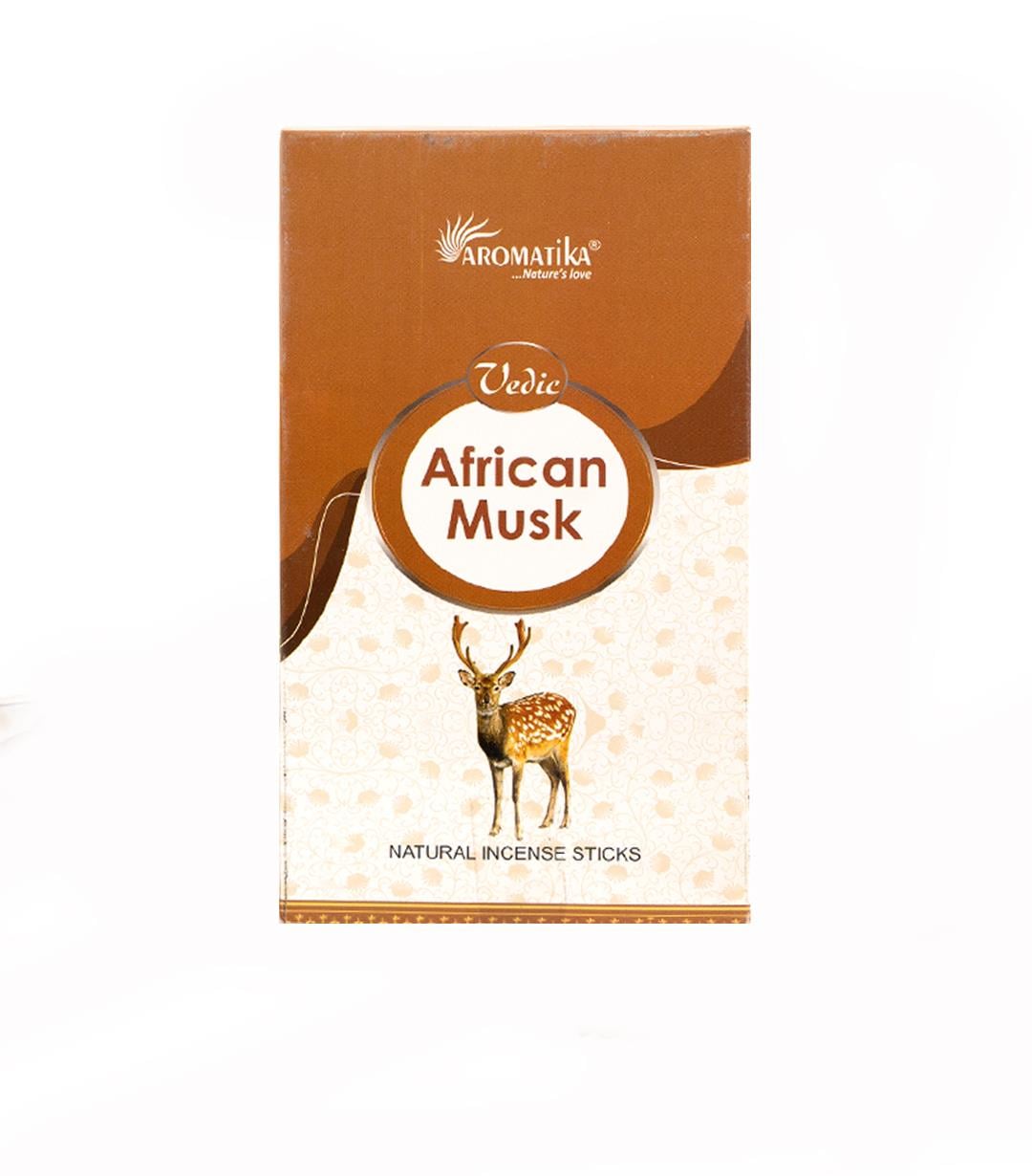 Aromatika African Musk Vedic Çubuk Tütsü