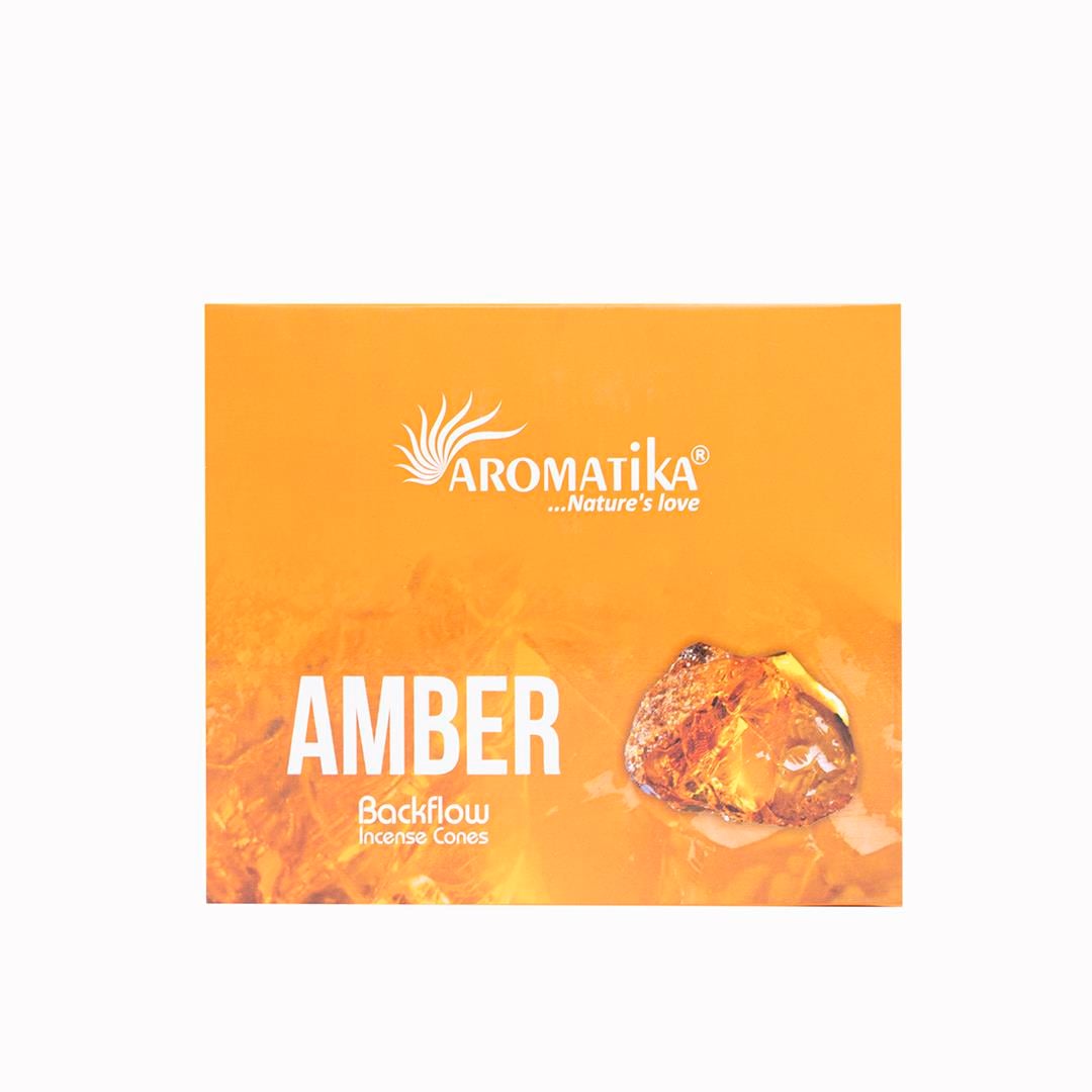 Aromatika Amber Geri Akışlı Şelale Tütsü (Backflow)