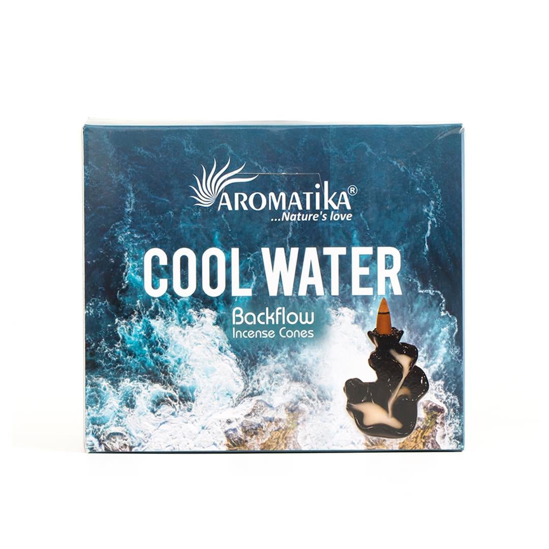 Aromatika Cool Water Geri Akışlı Tütsü