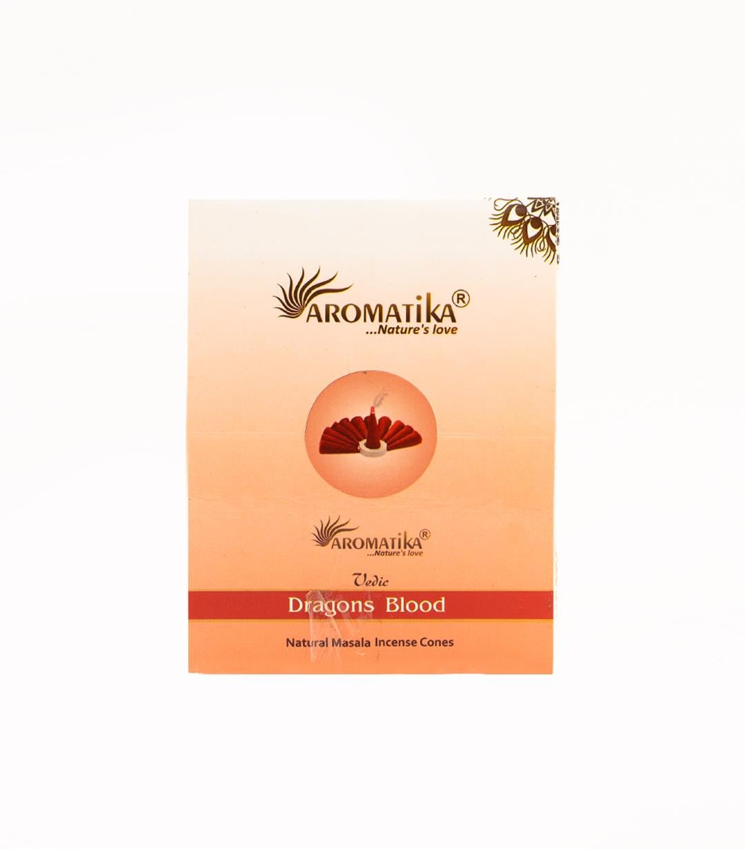 Aromatika Dragon's Blood Vedic Konik Tütsü