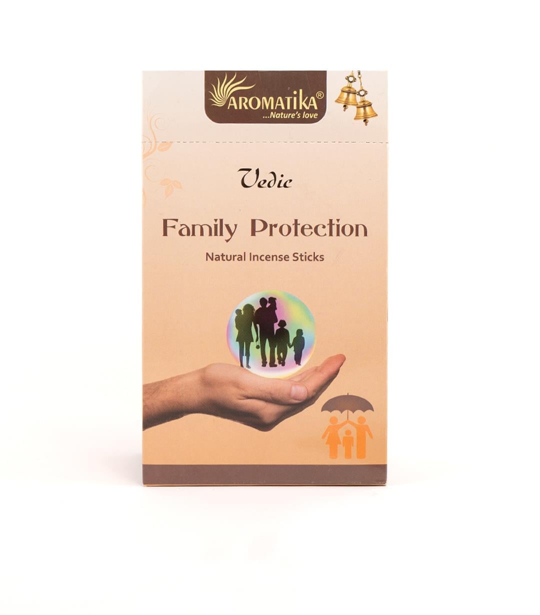 Aromatika Family Protection Vedic Çubuk Tütsü