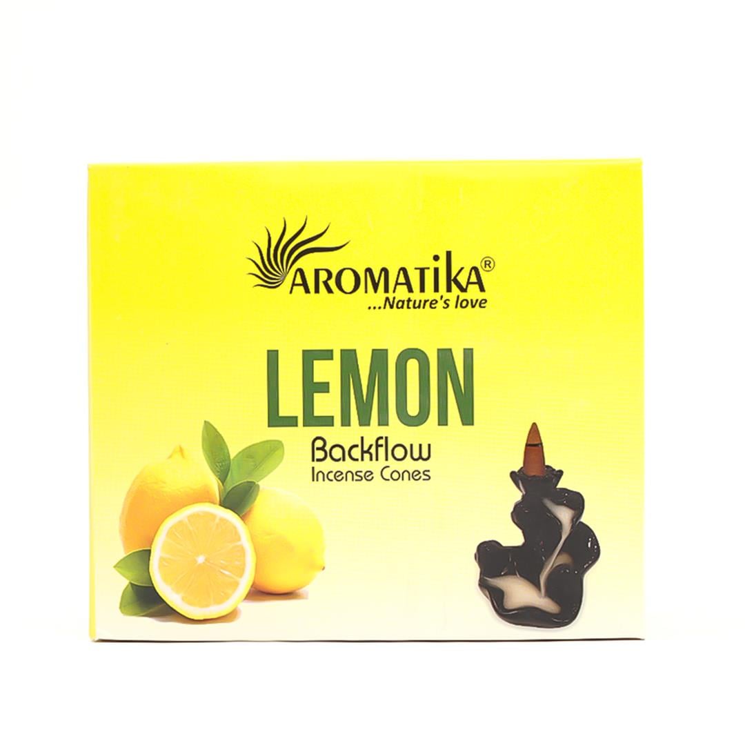 Aromatika Lemon Geri Akışlı Şelale Tütsü (Backflow)