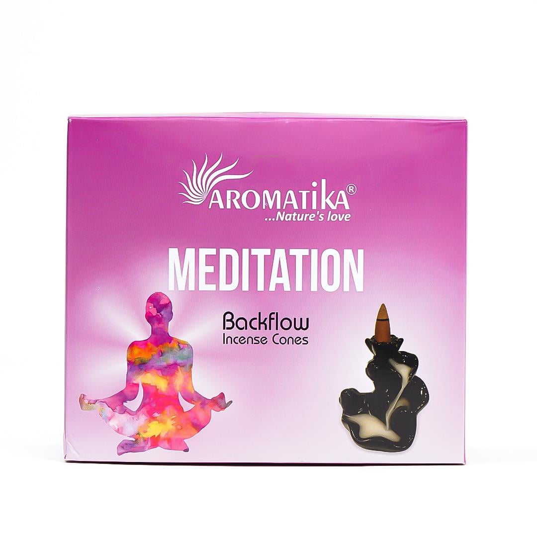 Aromatika Meditation Geri Akışlı Şelale Tütsü (Backflow)