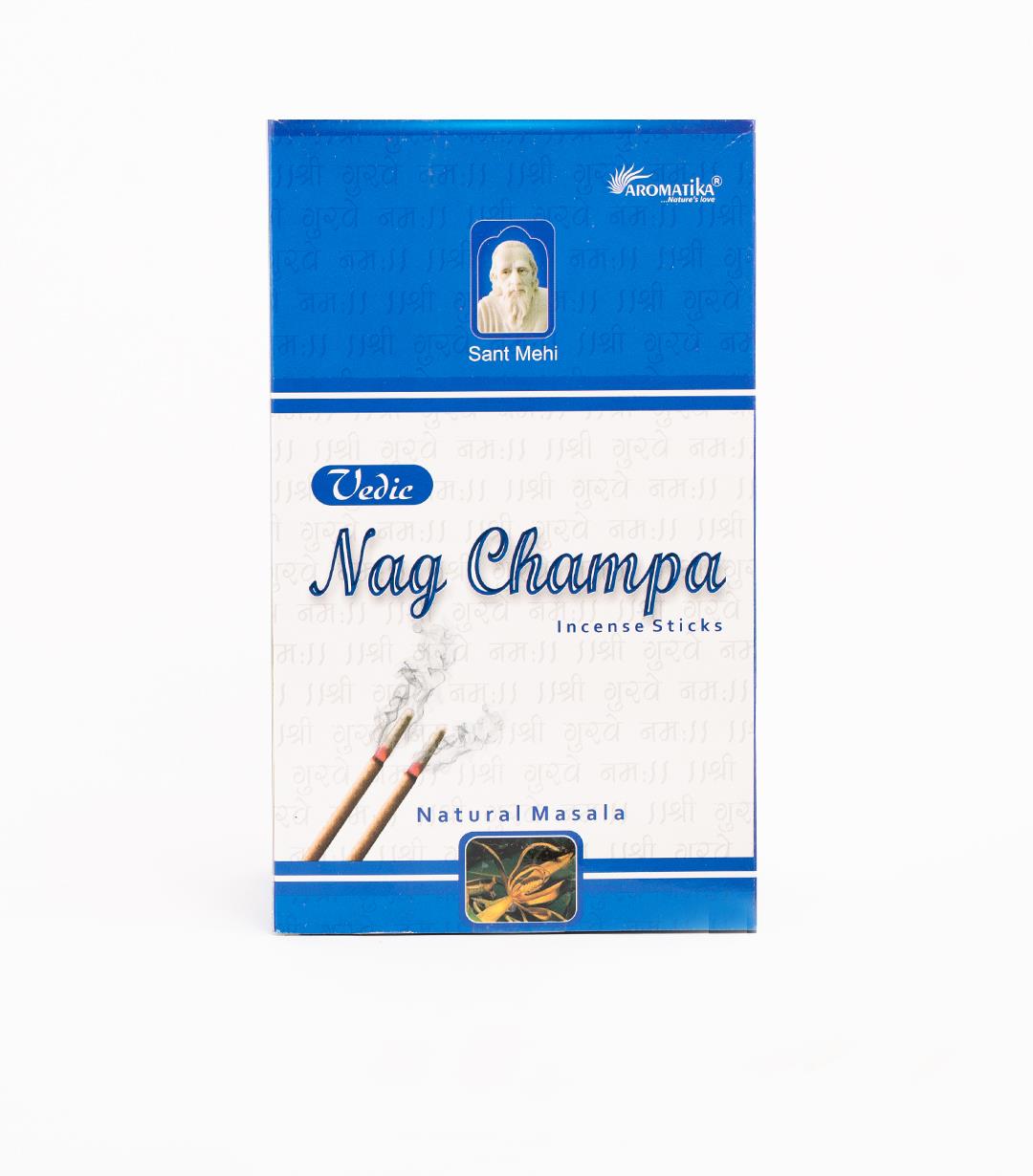 Aromatika Nag Champa Vedic Çubuk Tütsü