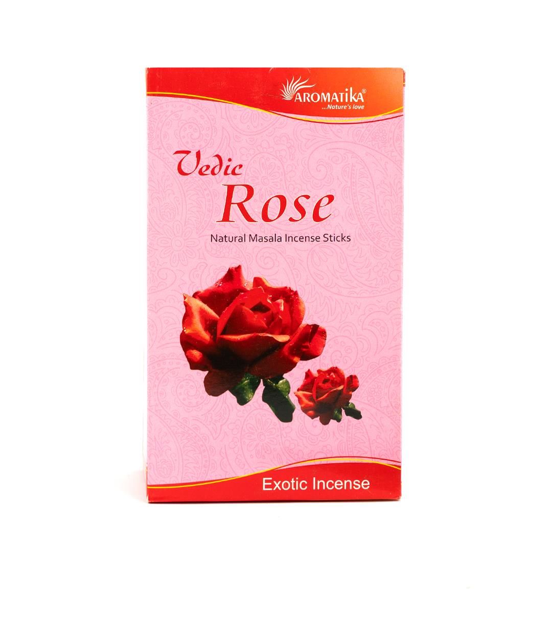 Aromatika Rose Vedic Çubuk Tütsü