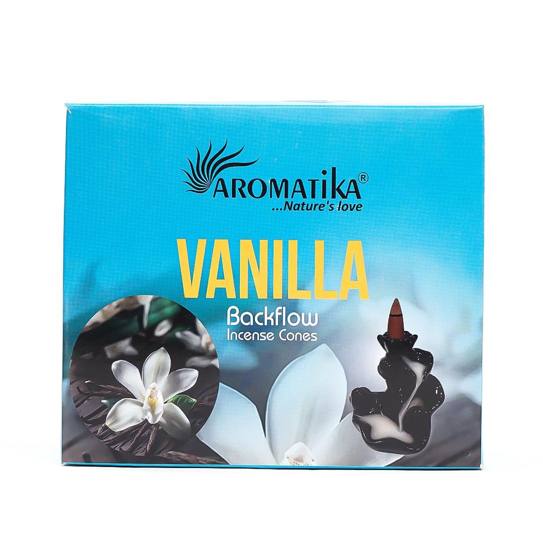 Aromatika Vanilla Geri Akışlı Şelale Tütsü (Backflow)