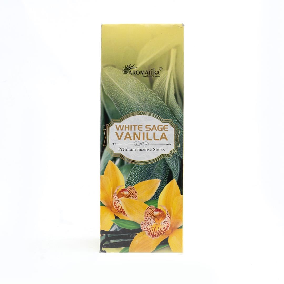 Aromatika White Sage & Vanilla Çubuk Tütsü