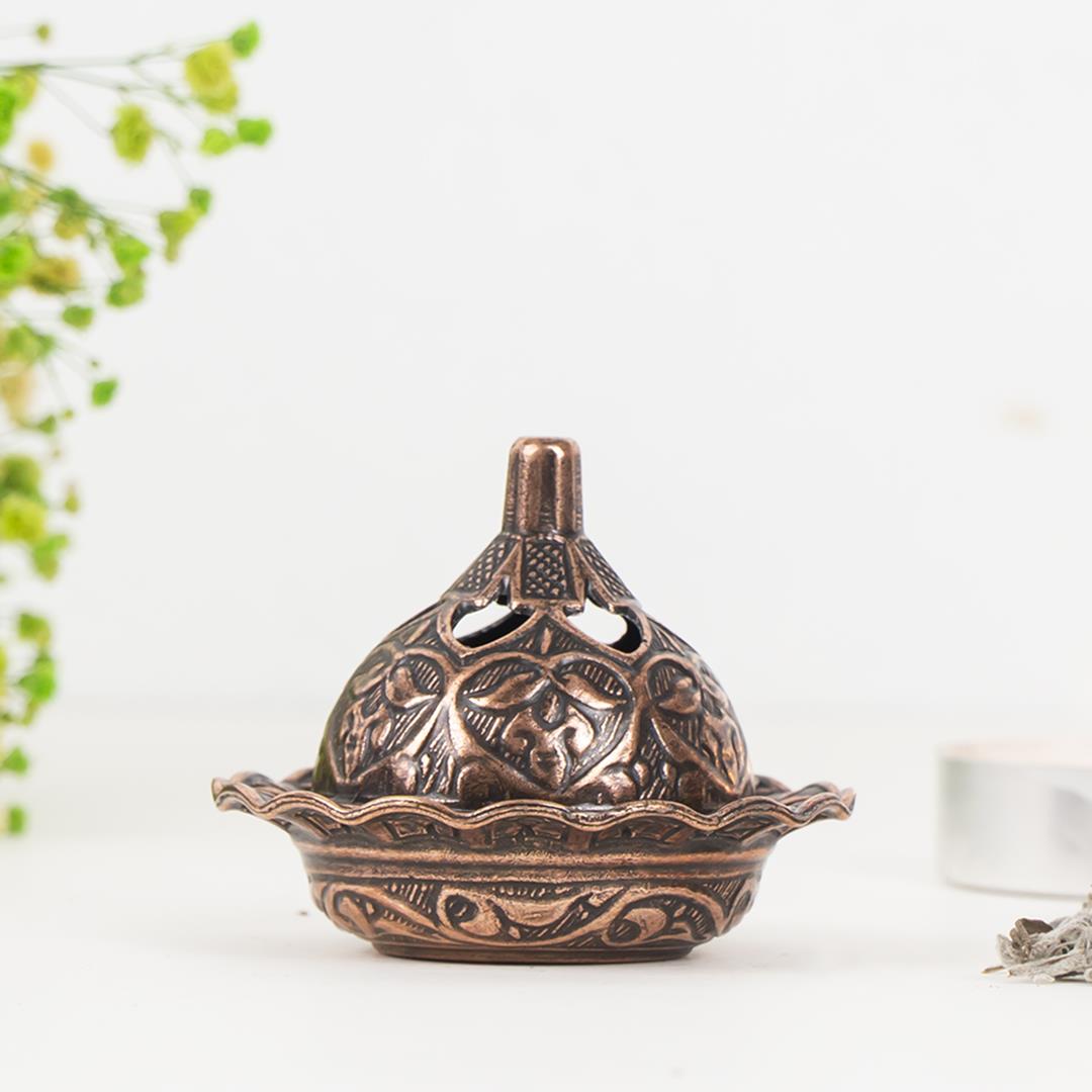 Bakır Konik Tütsülük Siyah