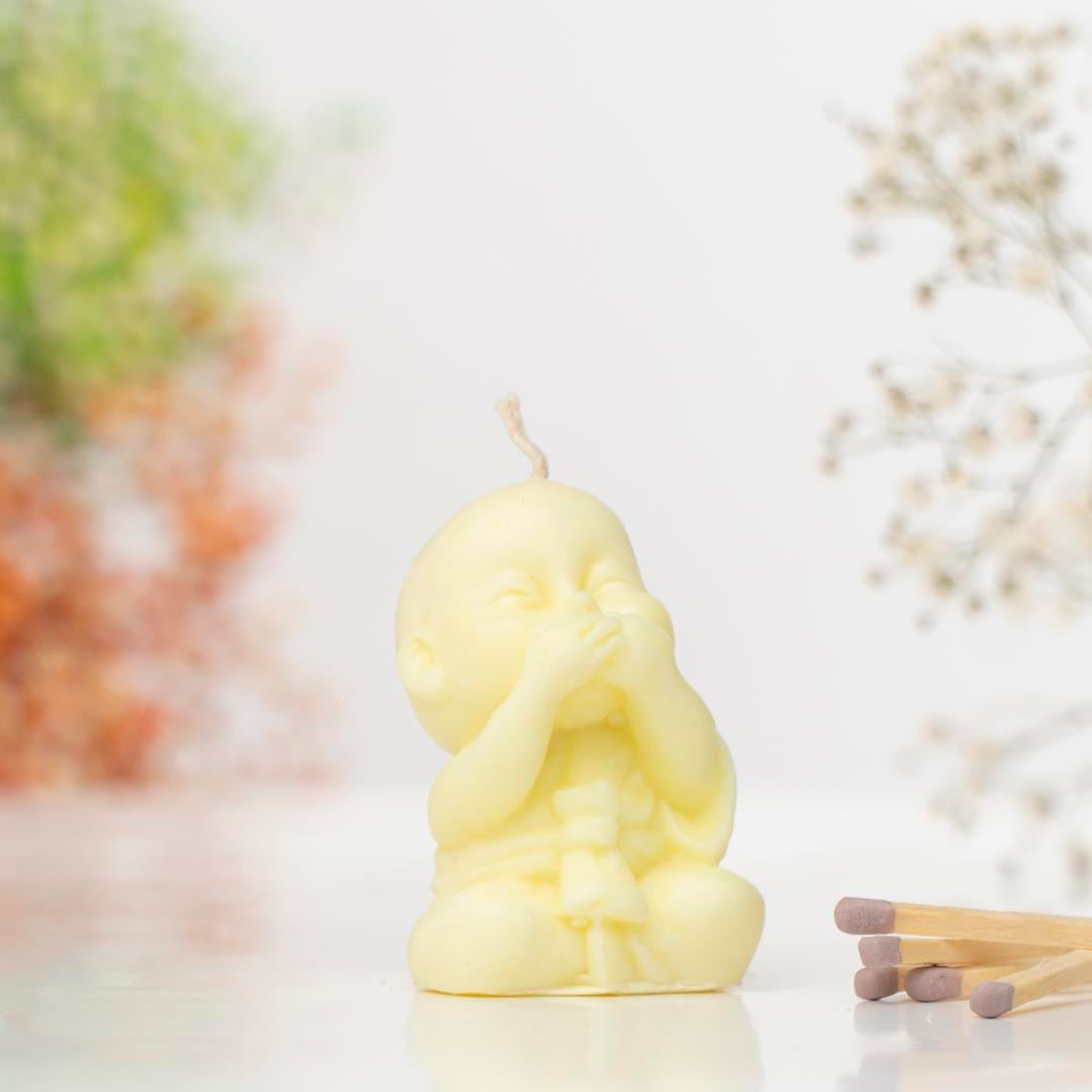 Bilmiyorum Temalı Buddha Soya Mum