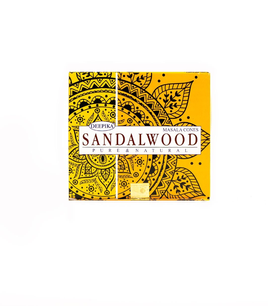 Deepika Sandalwood Aromalı Konik Tütsü