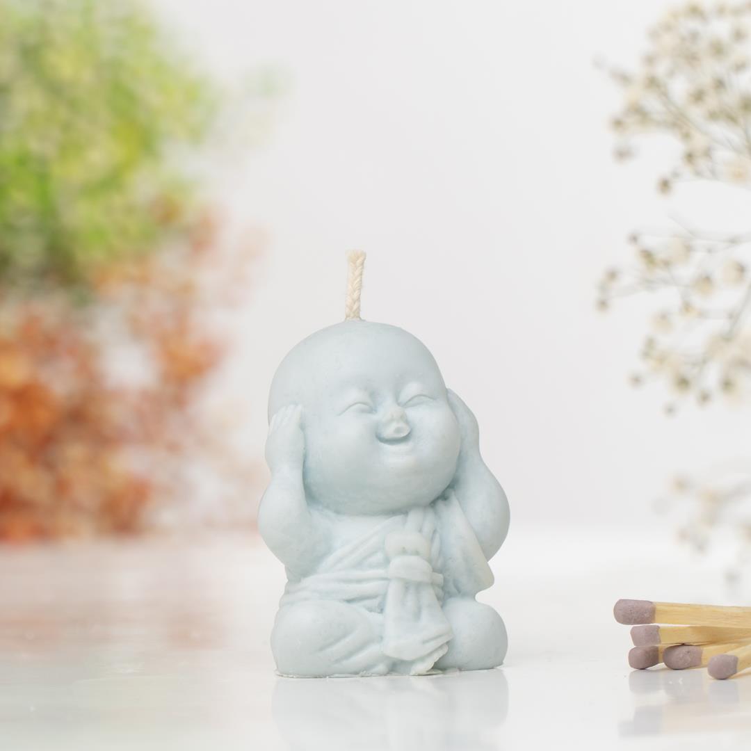 Duymadım Temalı Buddha Soya Mum