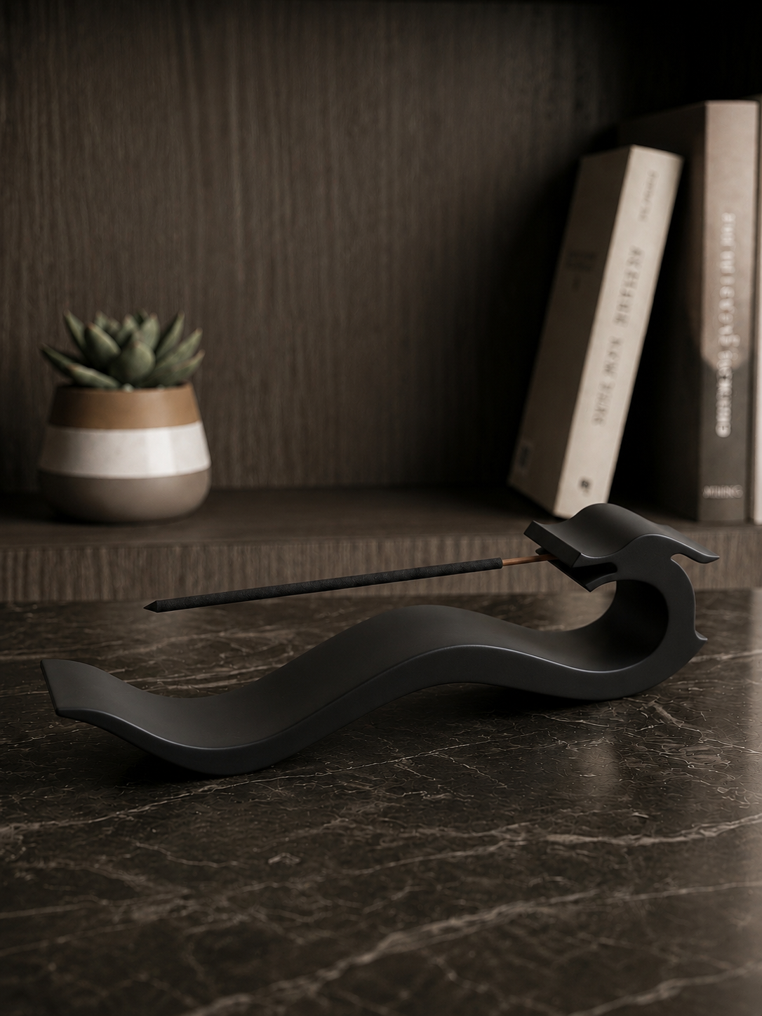 Ejderha Motifli Baskı Modern Dekoratif Tütsülük Model