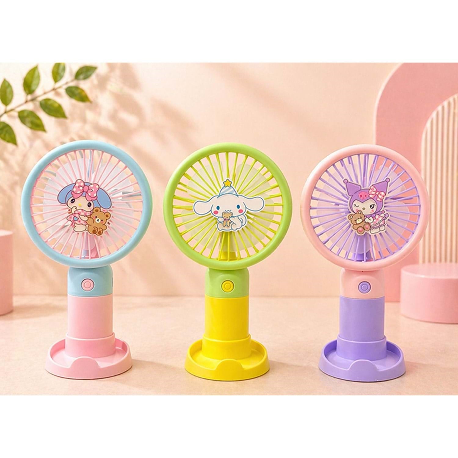 Mini Şarjlı El Fanı 3 Kademeli 