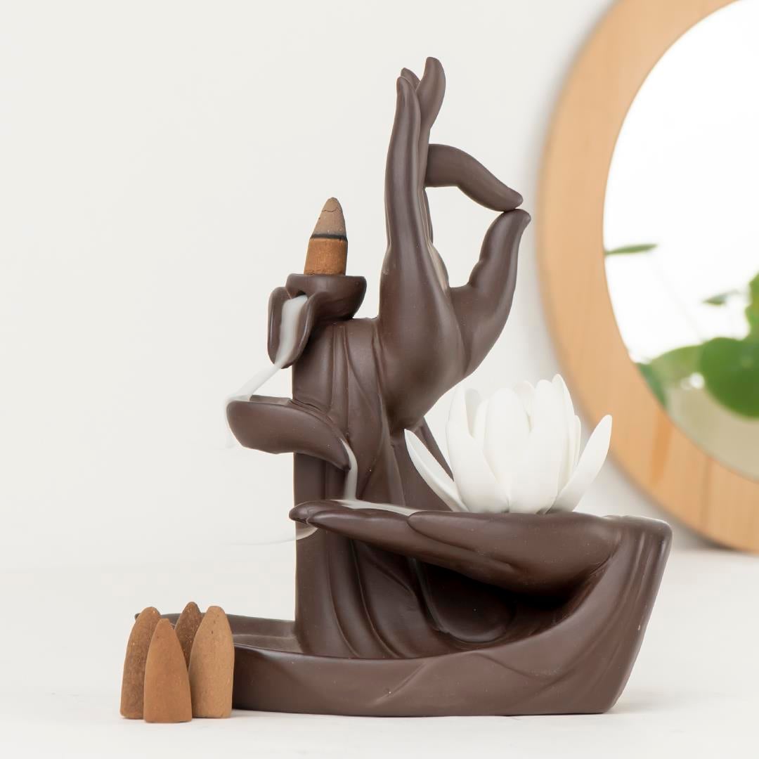 Om Temalı Geri Akışlı Şelale Tütsülük