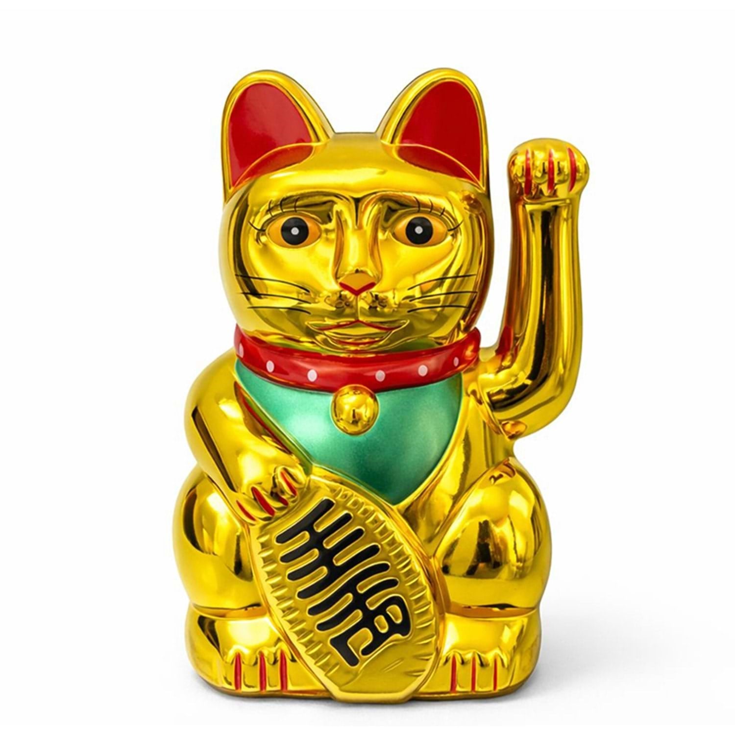 Pilli Sallanan Maneki Neko Şans Kedisi Biblo