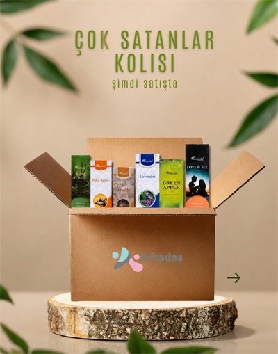 Aromatika Çok Satanlar Kolisi-Çubuk Tütsü 50 Box 