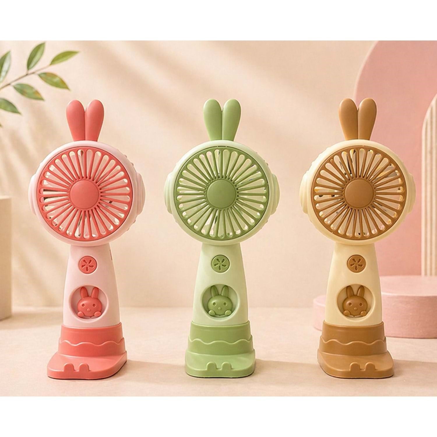 3 Kademeli Mini Şarjlı El Fanı 