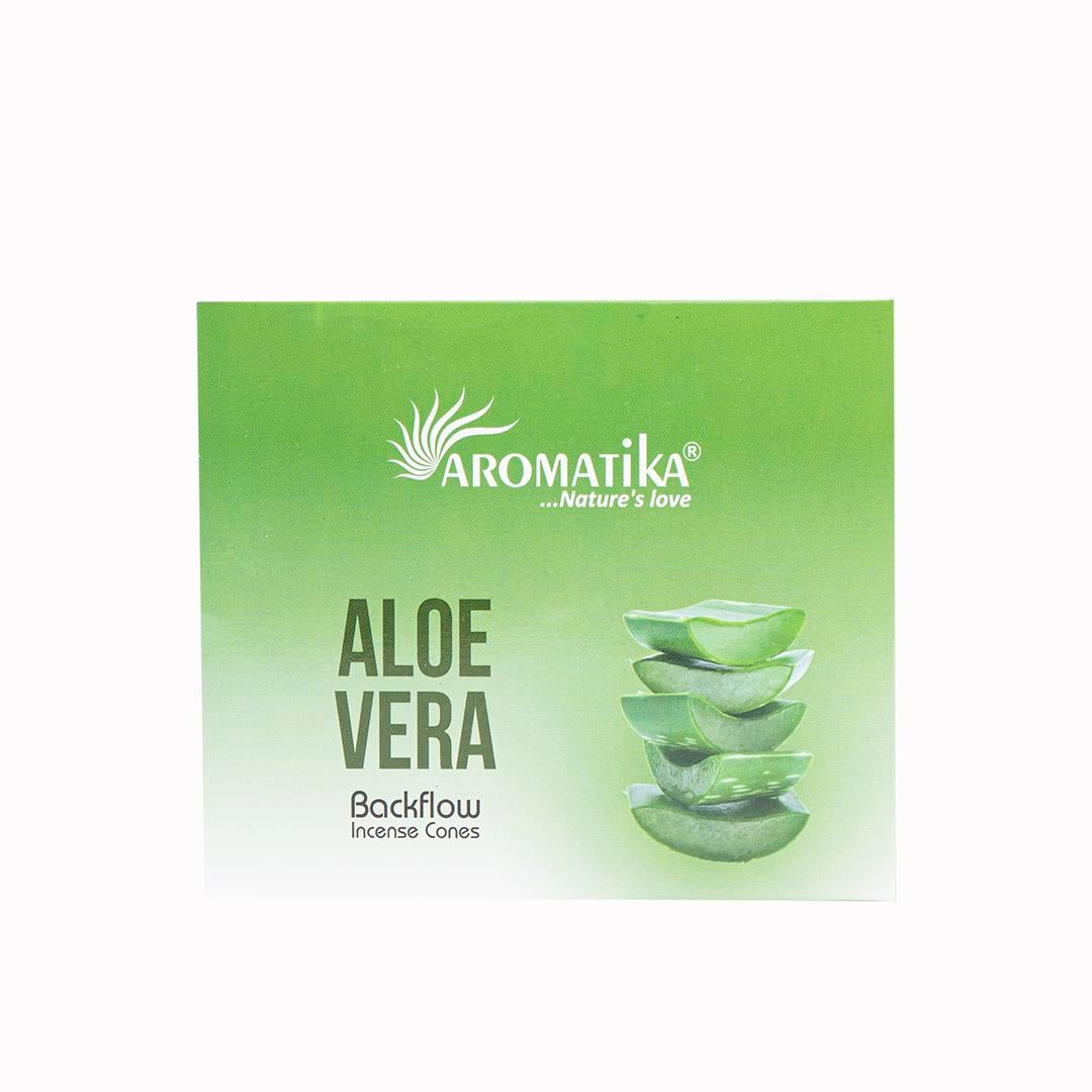 Aromatika Aloe Vera Geri Akışlı Şelale Tütsü (Backflow)