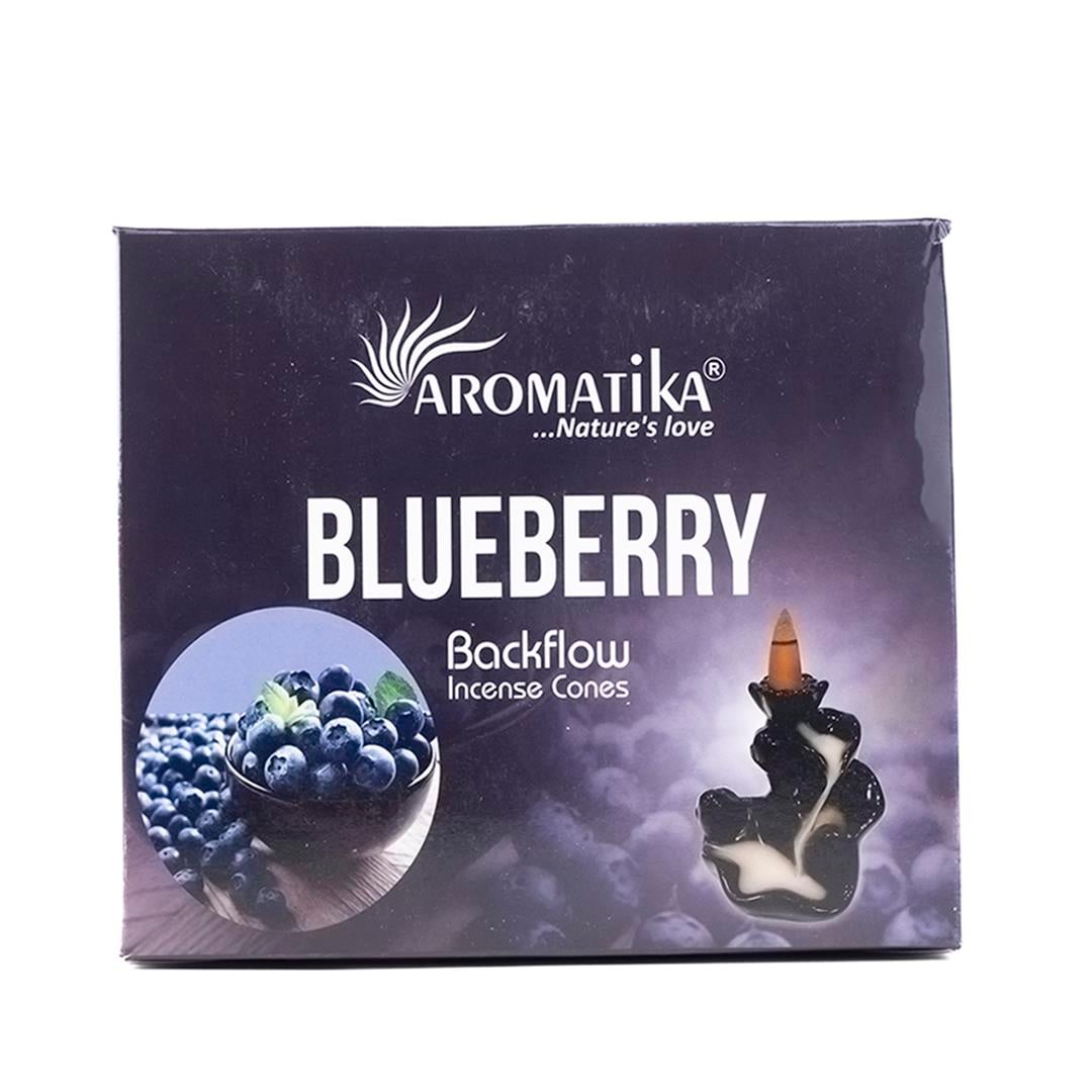 Aromatika Blueberry Geri Akışlı Şelale Tütsü (Backflow)