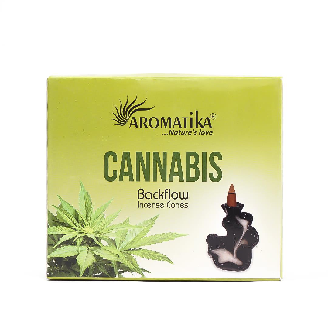 Aromatika Cannabis Geri Akışlı Şelale Tütsü (Backflow)