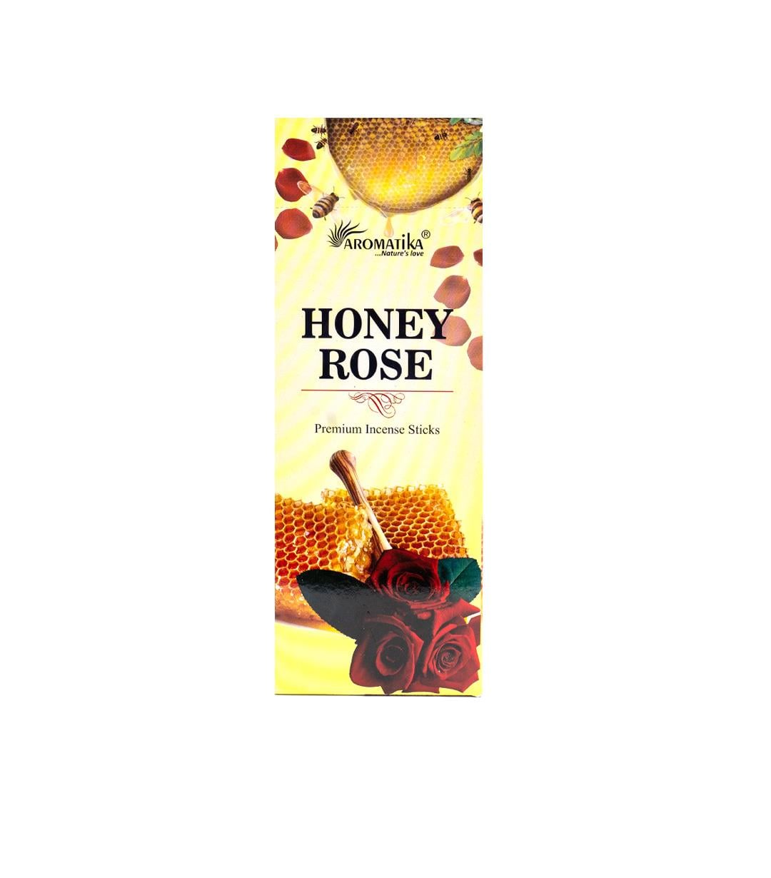 Aromatika Honey & Rose Çubuk Tütsü