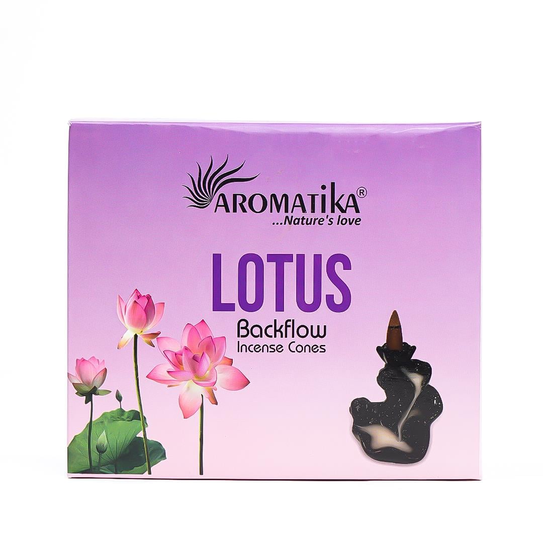 Aromatika Lotus Geri Akışlı Şelale Tütsü (Backflow)