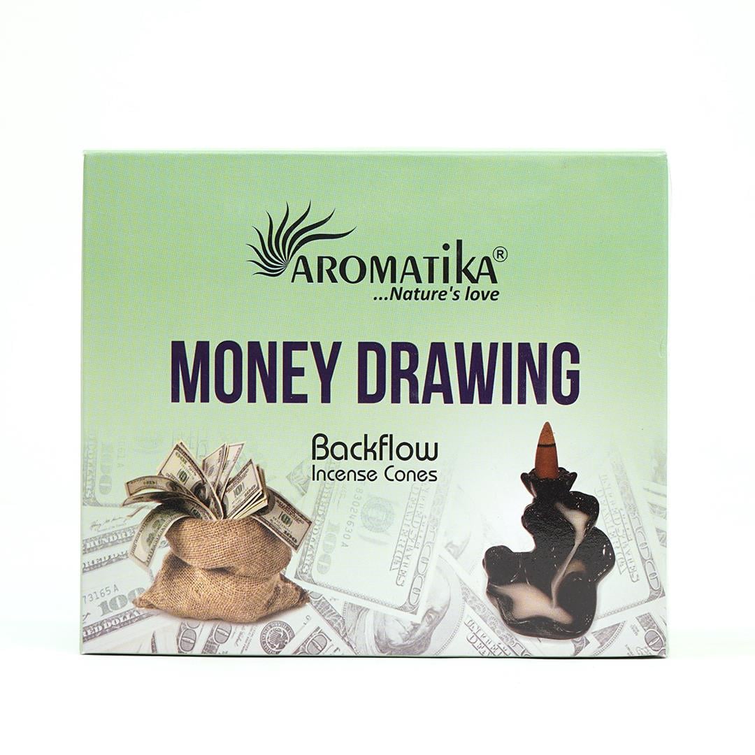 Aromatika Money Drawing  Geri Akışlı Şelale Tütsü (Backflow)