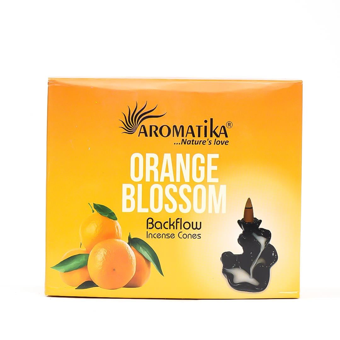 Aromatika Orange Blossom Geri Akışlı Şelale Tütsü (Backflow)