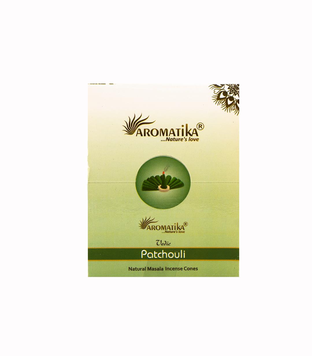 Aromatika Patchouli Vedic Konik Tütsü