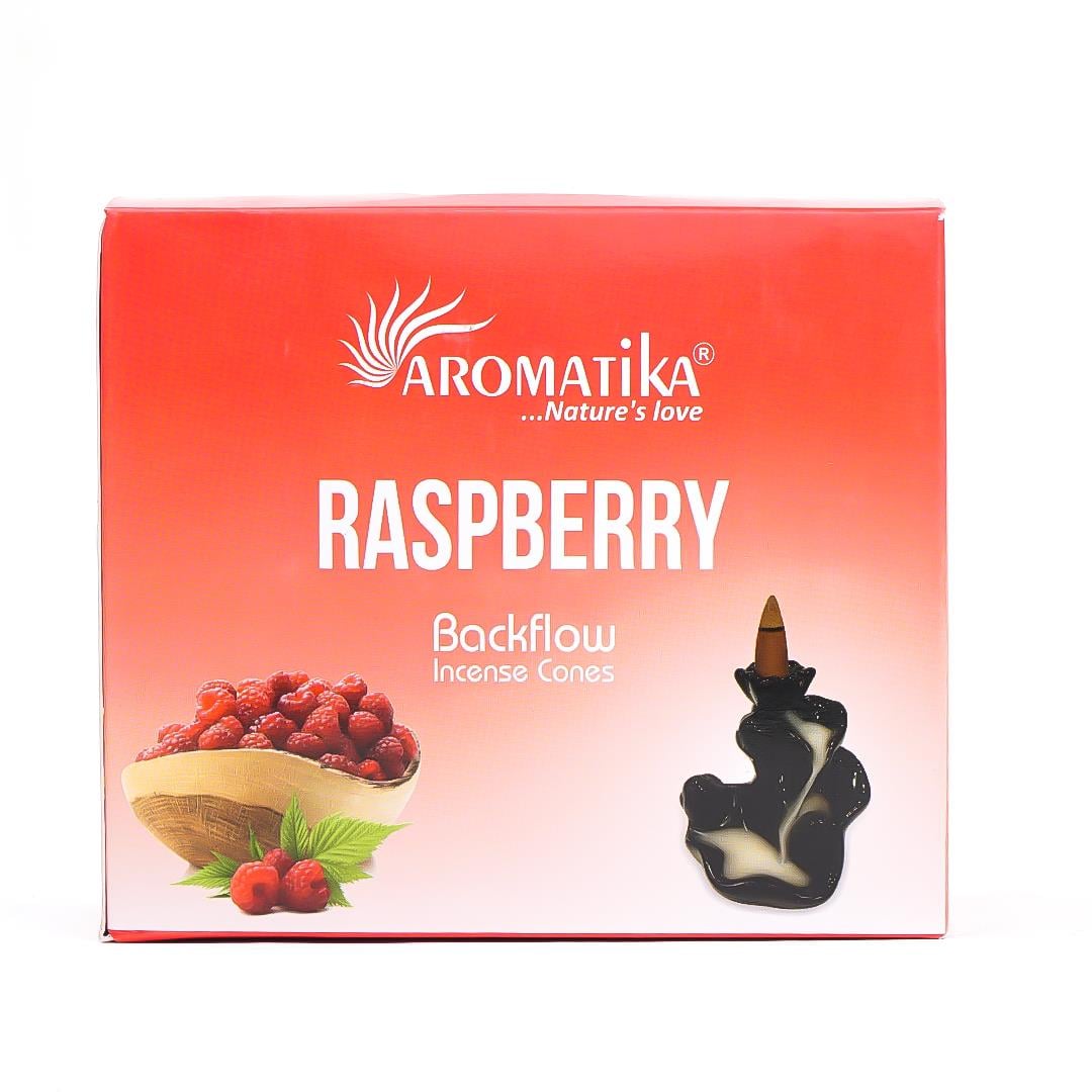 Aromatika Raspberry Geri Akışlı Şelale Tütsü (Backflow)