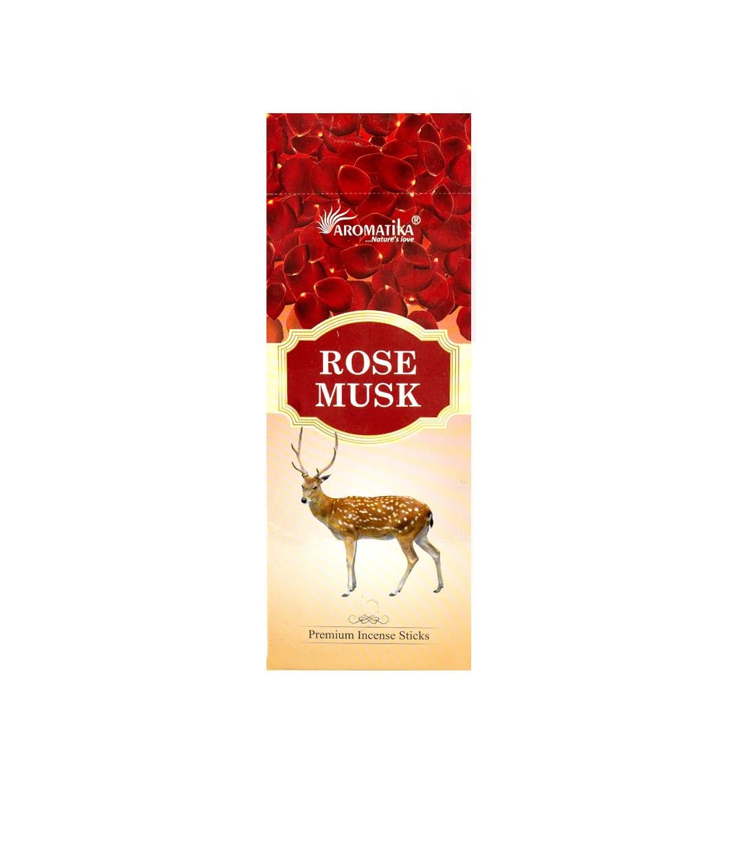 Aromatika Rose & Musk Çubuk Tütsü