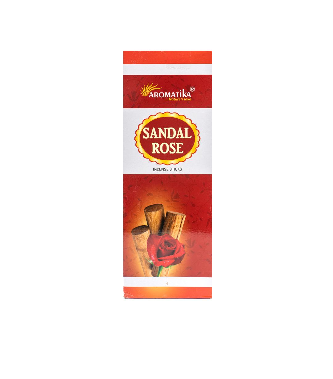 Aromatika Sandal & Rose Çubuk Tütsü